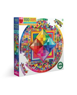 Round Puzzle 100pcs, Beauty Of Color